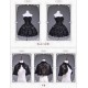 Airfreeing Fairy Unnamed Snow Cape JSK and Sets(Reservation/2 Colours/Full Payment Without Shipping)